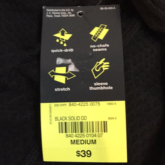 Black Running Pullover - Picture 3 of 3